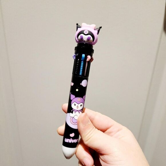 Brand New Set Of 4 Kuromi Multi Color Pens - Picture 3 of 7